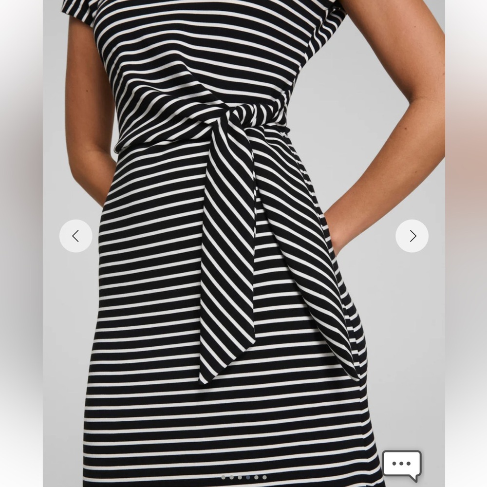 NWT SPANX AirEssentials Tie Waist Maxi Dress - Picture 3 of 5